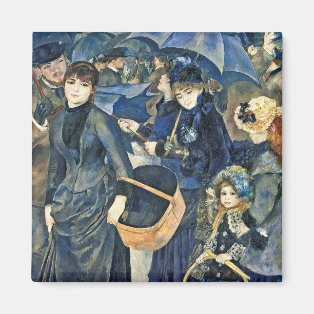 Íman Auguste Renoir - Os Guarda-chuvas (Frente)