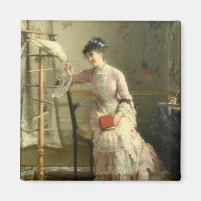 Íman Auguste Toulmouche (Frente)
