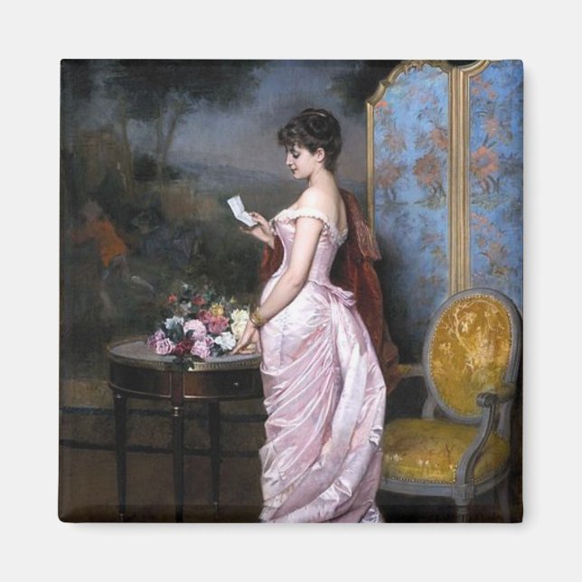 Íman Auguste Toulmouche (Frente)