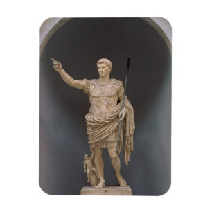 Íman Augustus de Prima Porta, c.20 BC (mármore)