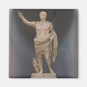 Íman Augustus de Prima Porta, c.20 BC (mármore)