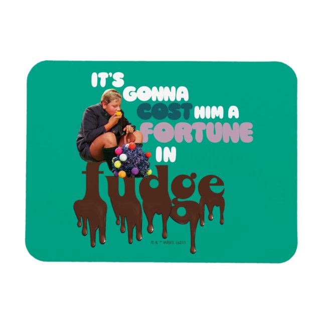 Íman Augustus Gloop - Uma Fortuna em Fudge (Horizontal)