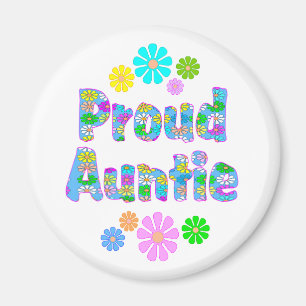 Íman Auntie orgulhoso