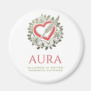 Íman AURA Magnet vermelho e verde