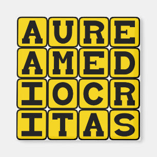 Íman Aurea Mediocritas, Termo Médio