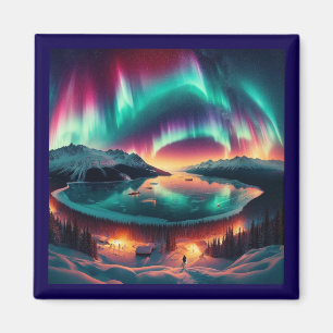 Íman Aureola Borealis, no Alasca