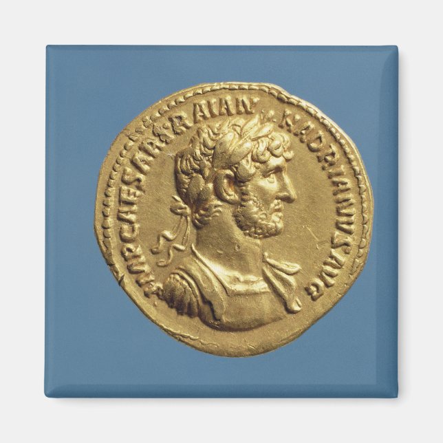 Íman Aureus de Hadrian (Frente)