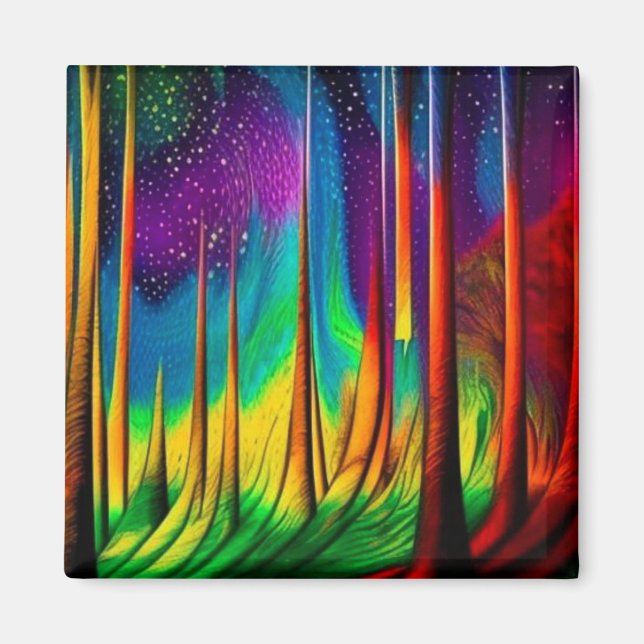 Íman Aurora além da floresta (Frente)