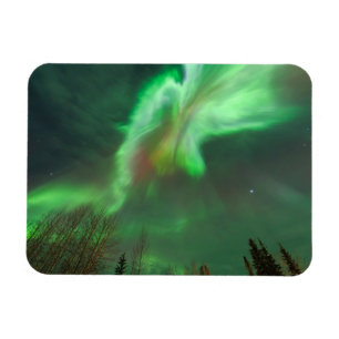 Íman Aurora Boreal Luzes do Norte Fairbanks