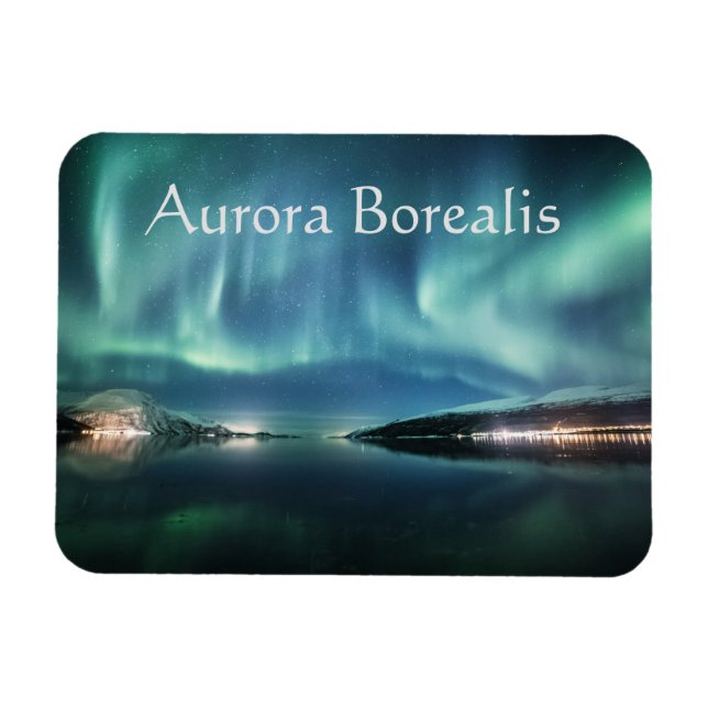Íman Aurora Borealis Noruega (Horizontal)