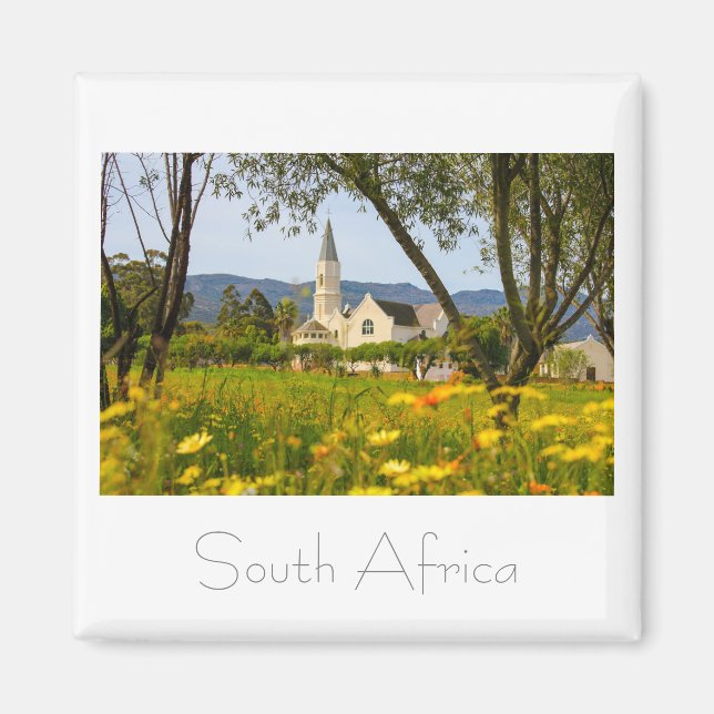 Íman Aurora South Africa SA Architecture Nature Magnet (Frente)