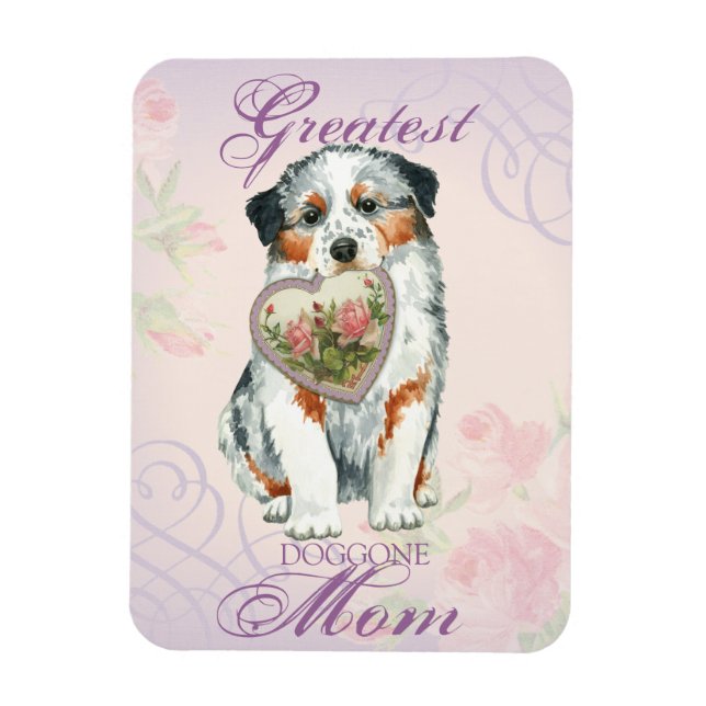 Íman Aussie Heart Mãe (Vertical)