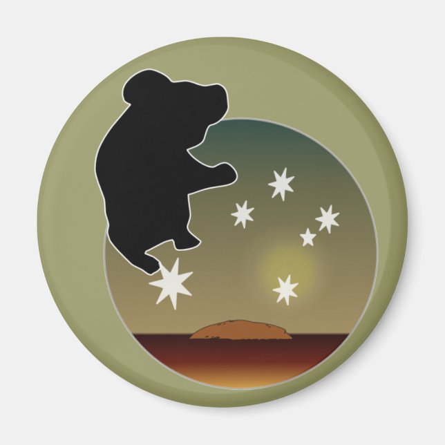 Íman Aussie Koala Icon Magnet (Frente)