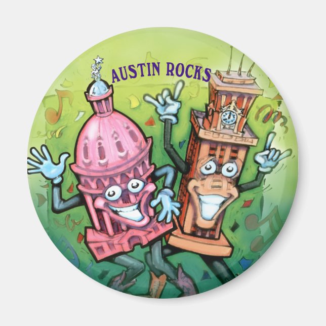 Íman Austin Rocks (Frente)