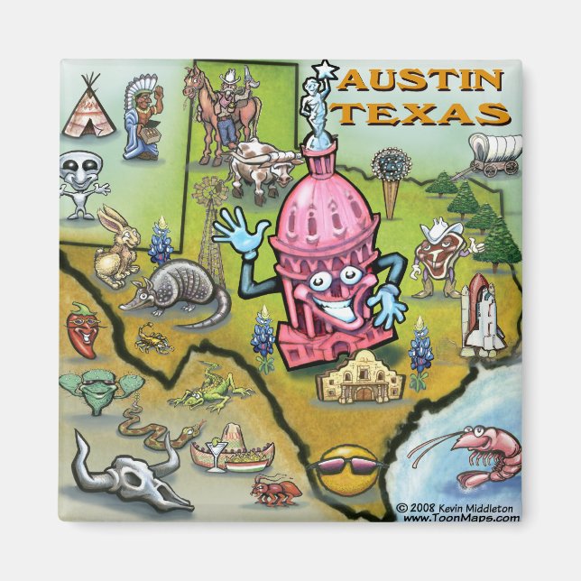Íman Austin TX (Frente)