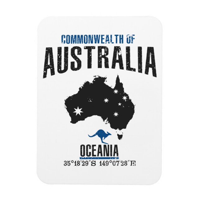 Íman Austrália (Vertical)