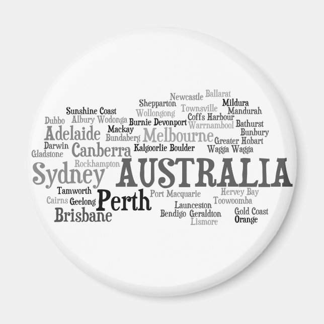 ÍMAN AUSTRÁLIA (Frente)