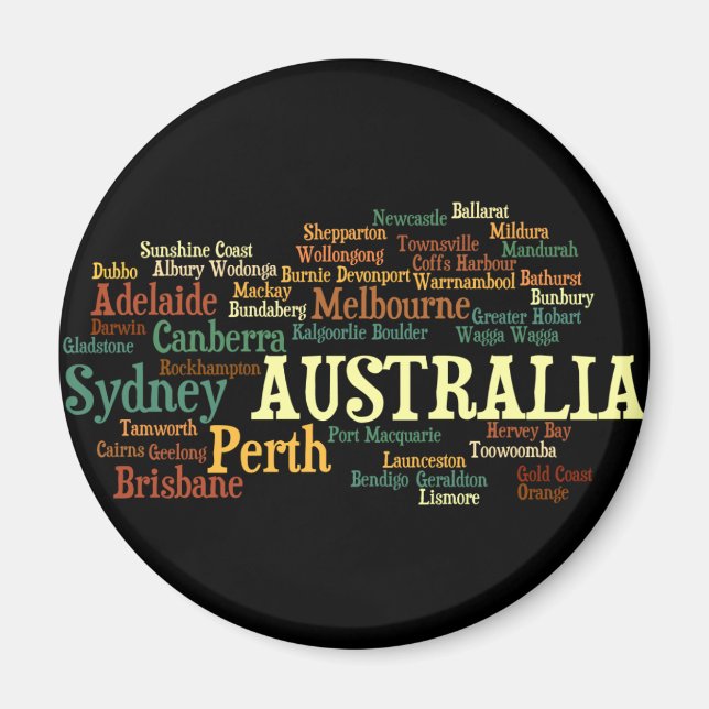 ÍMAN AUSTRÁLIA (Frente)