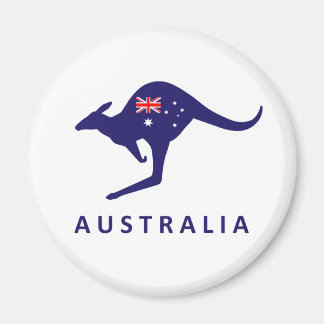 ÍMAN AUSTRÁLIA KANGAROO FLAG MAGNET