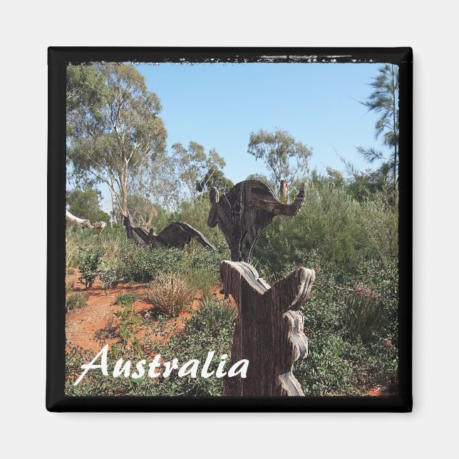 Íman Austrália - Kangaroo (Magnet) (Frente)