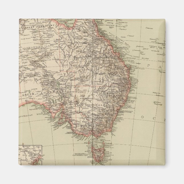 Íman Austrália, Nova Zelândia (Frente)