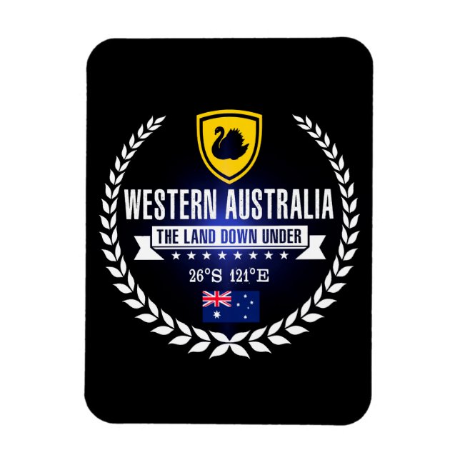 Íman Austrália Ocidental (Vertical)