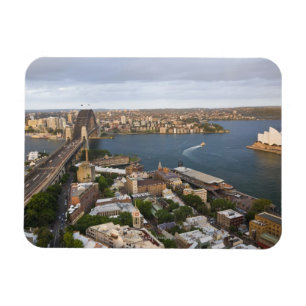 Íman Austrália, Sydney, vista sobre as rochas & Sydney