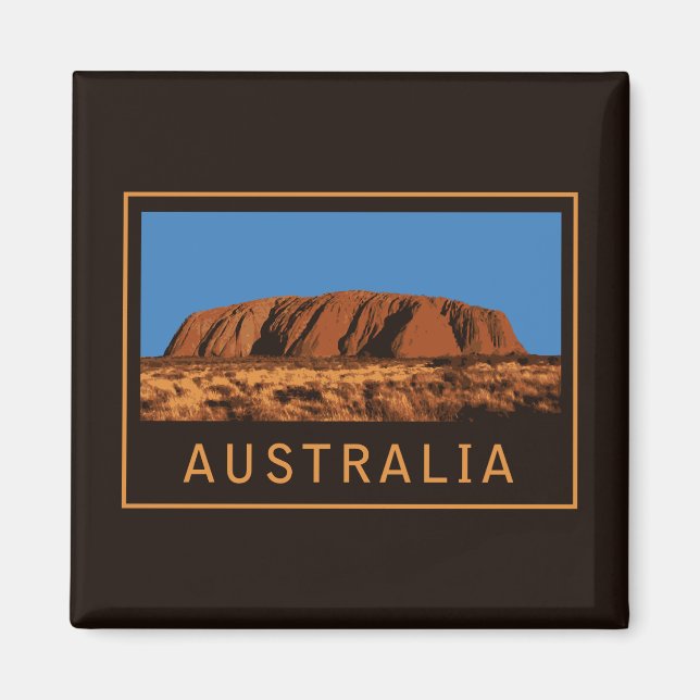 Íman Austrália Uluru (Frente)
