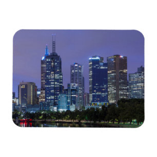 Íman Austrália, Vitória, Melbourne, horizonte ao longo