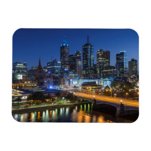 Íman Austrália, Vitória, Melbourne, horizonte com