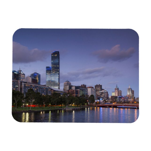 Íman Austrália, Vitória, Melbourne, horizonte com 2 (Horizontal)