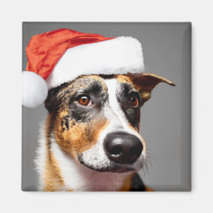 Íman Australian Cattle Dog Christmas