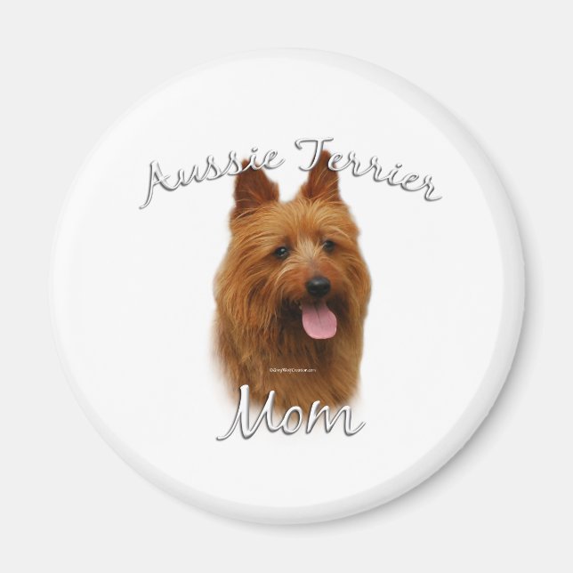 Íman australiana Terrier Mãe 2 (Frente)