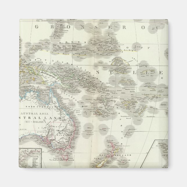 Íman Australiano - Austrália (Frente)