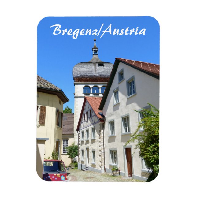 Íman Áustria, Bregenz Old Town Souvenir (Vertical)