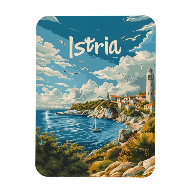 Íman Áustria Croácia (Vertical)