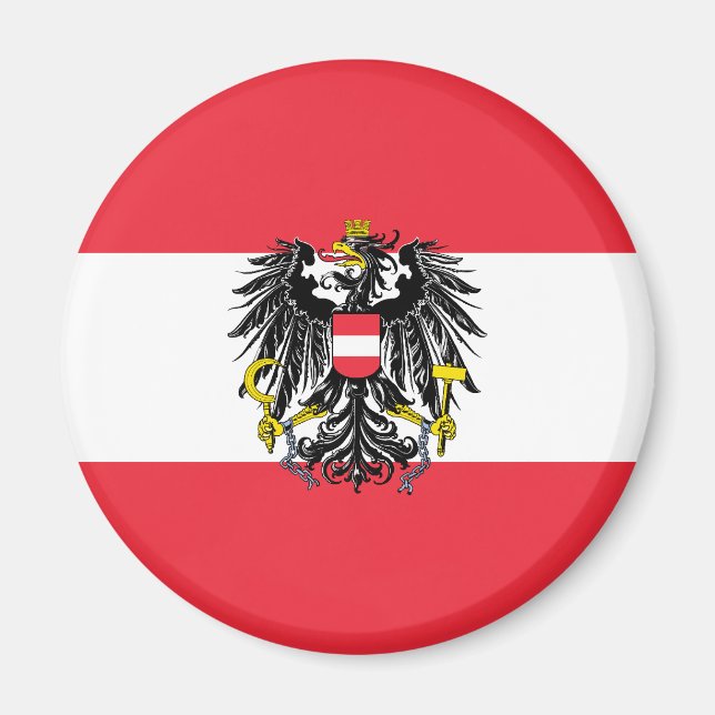 Íman Áustria (Estado), Áustria (Frente)