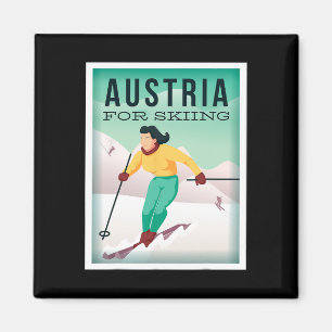 Íman Áustria Para Pistensau De Esqui E Skihaserl