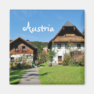 Íman Áustria, Salzkammergut - ímã da lembrança