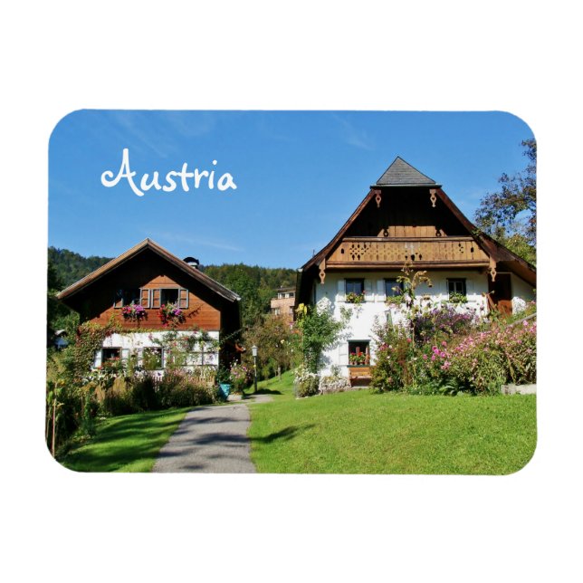 Íman Áustria - Souvenir Magnet (Horizontal)