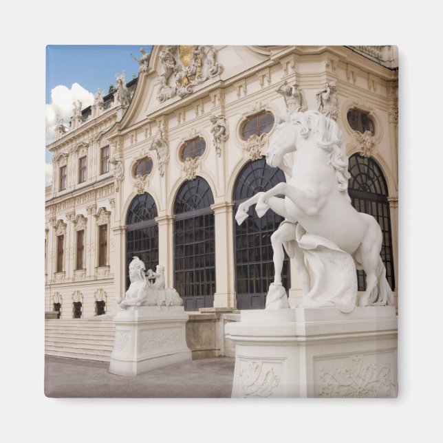Íman Áustria, Viena, Palácios Belvedere, Superior (Frente)