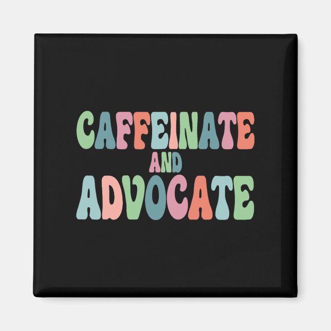 Íman Autis Especiais De Professores De Cafeinato E Advo (Frente)
