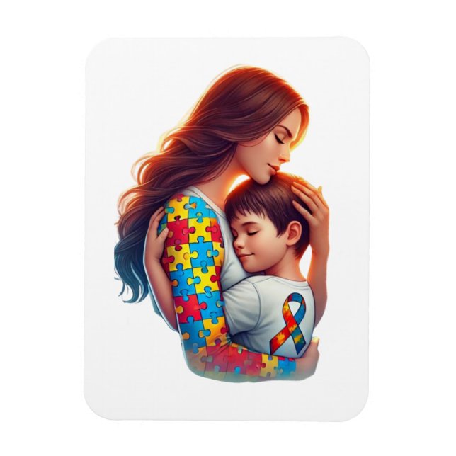 Íman Autism (Vertical)