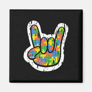 Íman Autism Rocking Hand Disabilities Mont