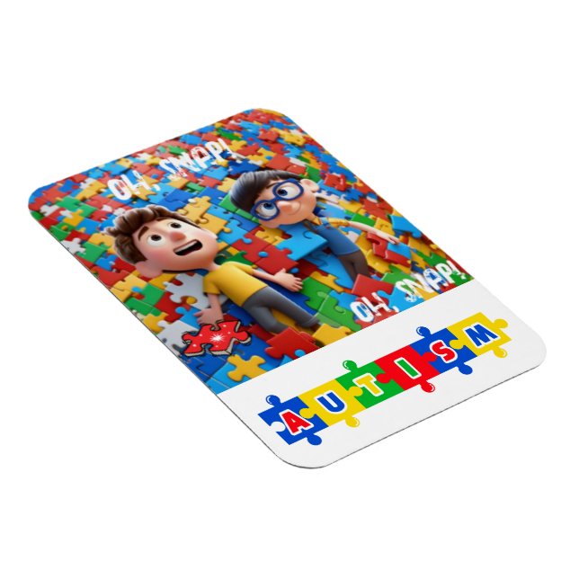 Íman Autismo (Lado Direito)