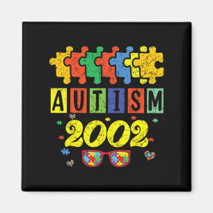 Íman Autismo 2002 22º Aniversário Autism Awarene