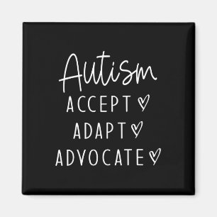 Íman Autismo Autismo Accept Adaptar Advocate