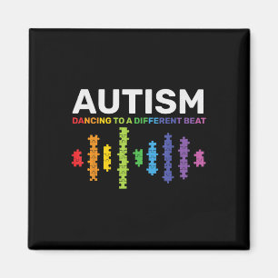 Íman Autismo, Consciência Autismo Mãe Crianças Diferent