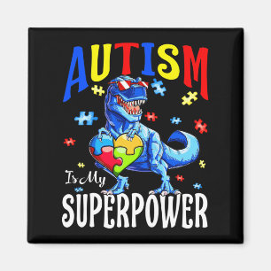 Íman Autismo É Meu Superpoder Autismo Sensibilização Di