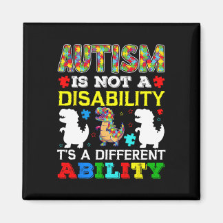 Íman Autismo não é uma deficiência é um hambúrbio difer